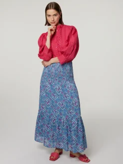 Maxijupe aus Baumwolle