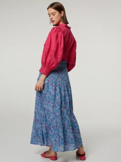 Maxijupe aus Baumwolle