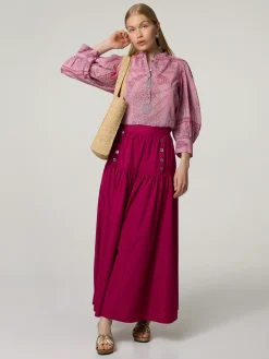 Maxijupe aus Baumwolle PAM