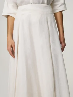 Maxijupe aus Leinen