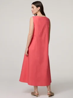 Maxikleid aus Baumwolle