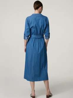 Maxikleid aus Baumwolle