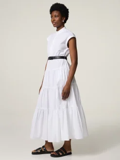 Maxikleid aus Baumwolle