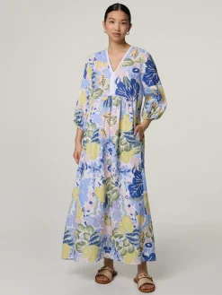 Maxikleid aus Leinen