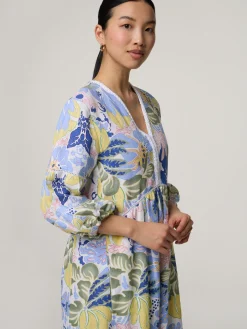 Maxikleid aus Leinen