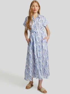 Maxikleid aus Leinen