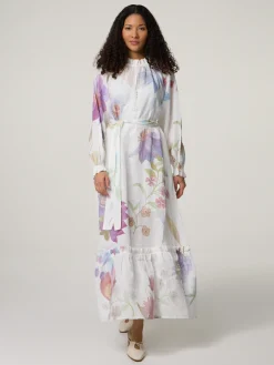 Maxikleid aus Leinen IDANIA