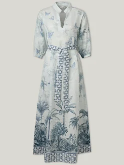 Maxikleid aus Leinen SALMA