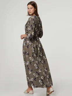 Maxikleid mit Blumen-Print