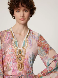 Maxikleid mit Blumenprint