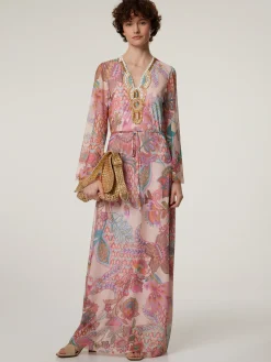 Maxikleid mit Blumenprint