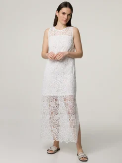 Maxikleid mit Spitze