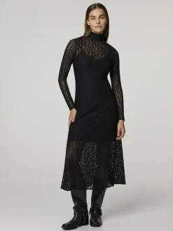 Midi Kleid mit Spitze CIARA