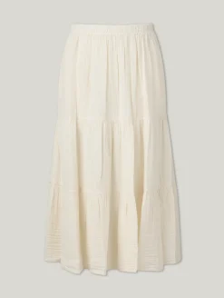 Midijupe aus Baumwolle DANIELLE