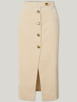 Midijupe aus Cord TILDO