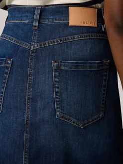 Midijupe aus Denim ALASKA