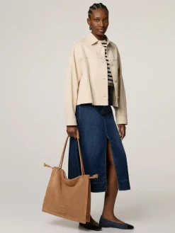 Midijupe aus Denim ALASKA