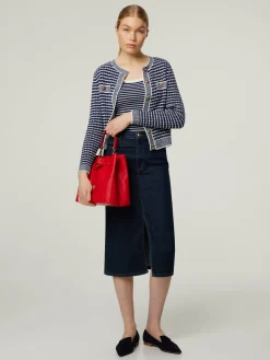 Midijupe aus Denim AMEDA