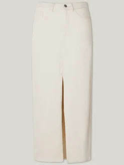 Midijupe aus Denim LUCE