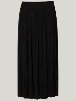 Midijupe aus Plissee
