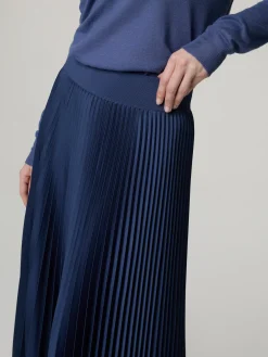 Midijupe aus Plissee ADE