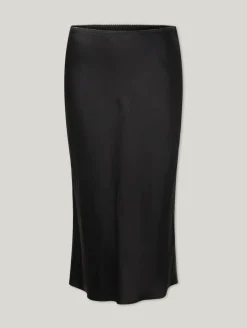 Midijupe aus Satin SAAGNETA