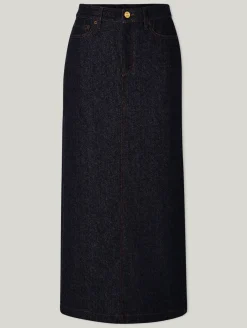 Midijupe im Denim Look ZYA
