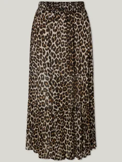 Midijupe  im Leo-Print FADO