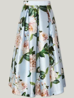 Midijupe mit Muster LUNA