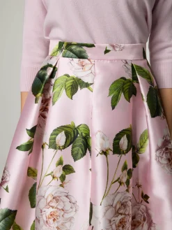 Midijupe mit Muster LUNA