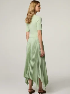 Midijupe mit Plissee ADE