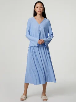 Midijupe mit Plissee UMA