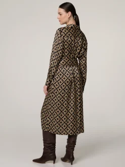 Midikleid Allover-Print