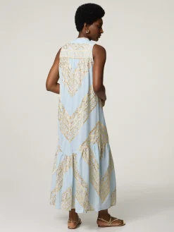 Midikleid aus Baumwolle