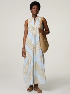 Midikleid aus Baumwolle