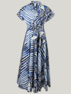 Midikleid aus Baumwolle