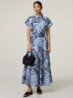 Midikleid aus Baumwolle