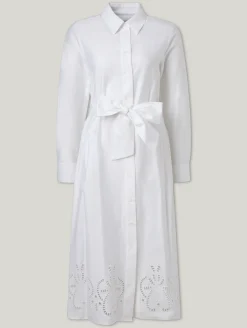 Midikleid aus Baumwolle