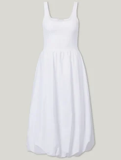 Midikleid aus Baumwolle