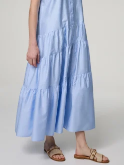 Midikleid aus Baumwolle