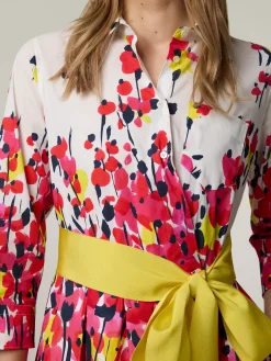 Midikleid aus Baumwolle