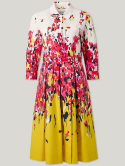 Midikleid aus Baumwolle