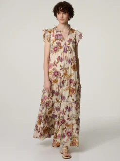 Midikleid aus Baumwolle