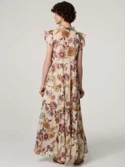 Midikleid aus Baumwolle