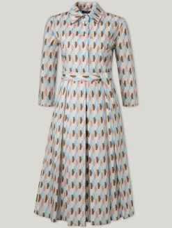 Midikleid aus Baumwolle