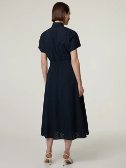 Midikleid aus Baumwolle