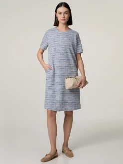 Midikleid aus Bouclé