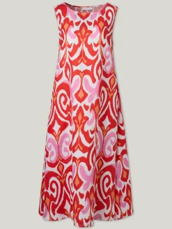 Midikleid aus Leinen