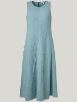 Midikleid aus Leinen