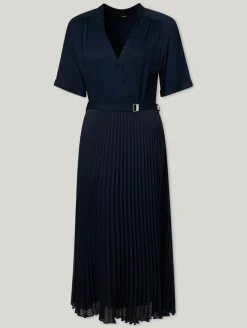 Midikleid aus Plissee DOCELINA